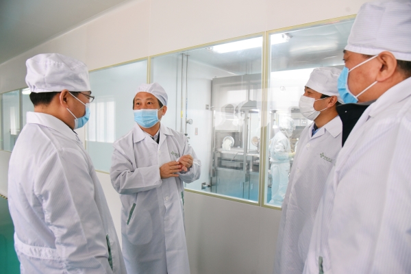 河北省工业和信息化厅领导到石家庄调研企业复工复产情况