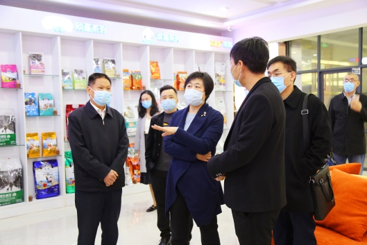 郝莉笑副厅长到邢台调研食品产业发展情况