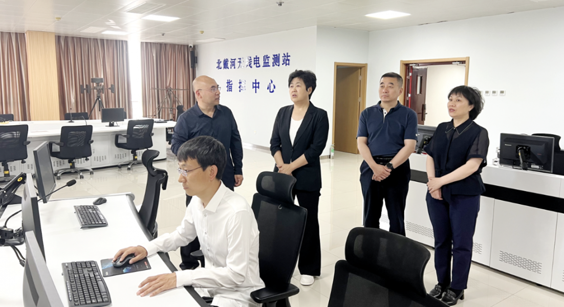 郝莉笑副厅长在北戴河督导调研无线电保障工作