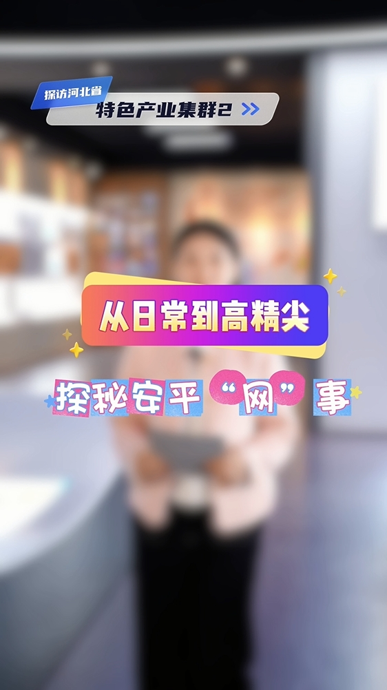 探访河北省特色产业集群② | 从日常到高精尖—探秘安平“网”事