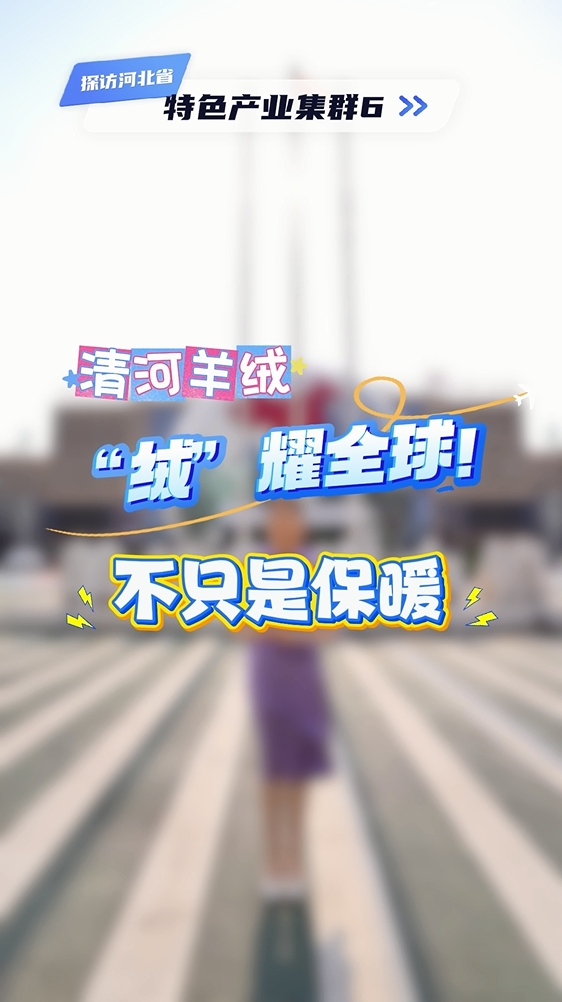探访河北省特色产业集群⑥‌ | 清河羊绒：荣耀全球 不只是保暖